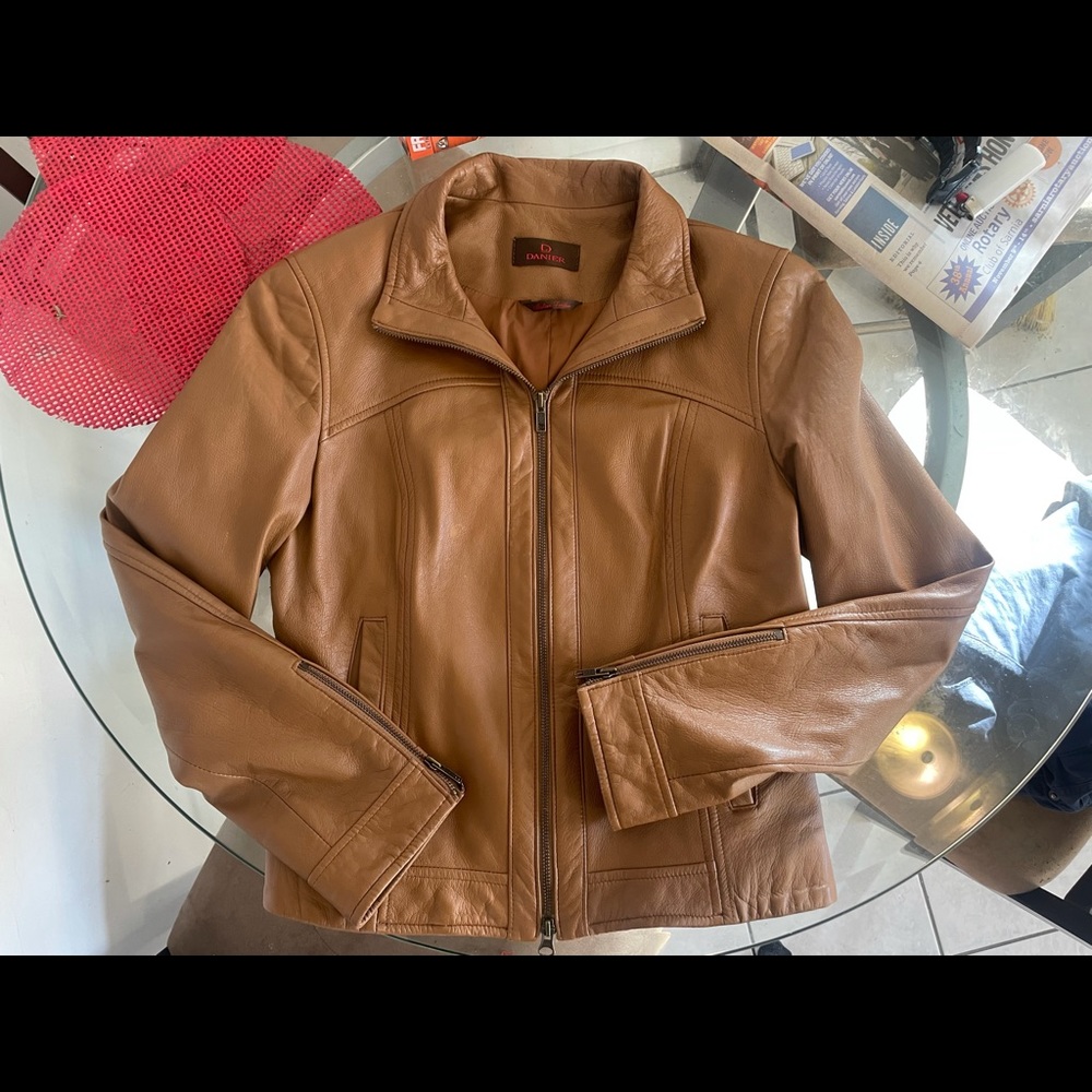 Vintage Danier Italian Leather Coat
